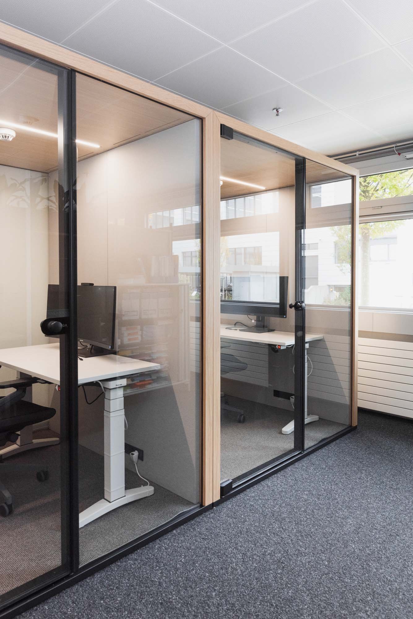 Endress + Hauser spaces for private work