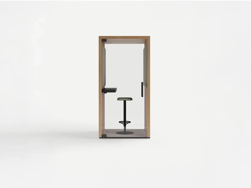 elegant soundproof office pod Lohko Box 1m2