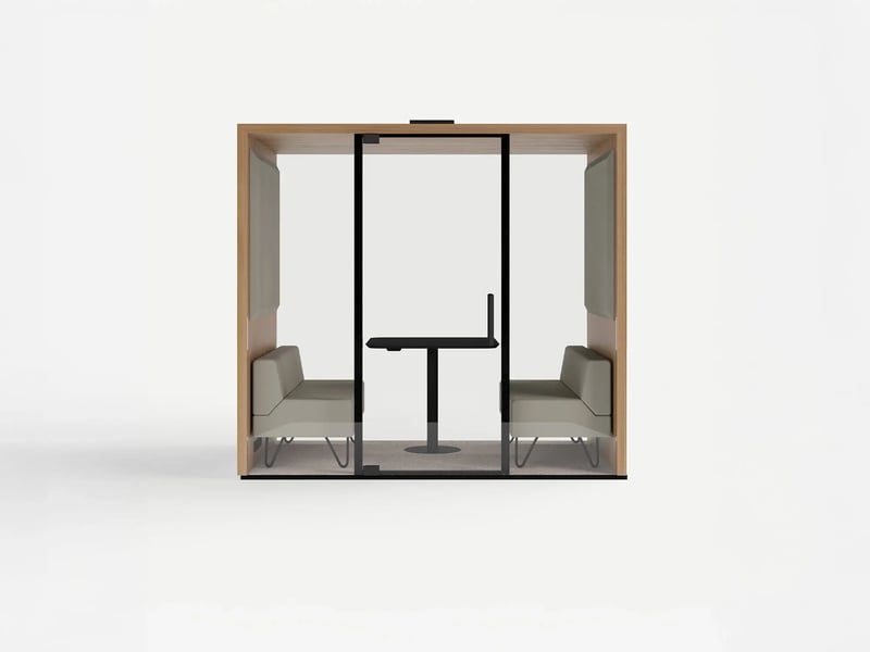 compact office pod for meetings Lohko box 3m2