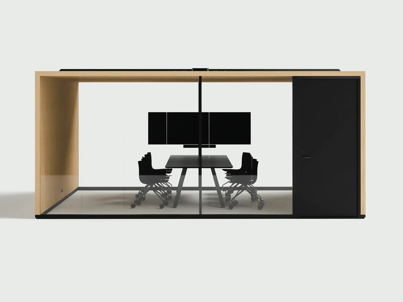 spacious soundproof meeting room for offices