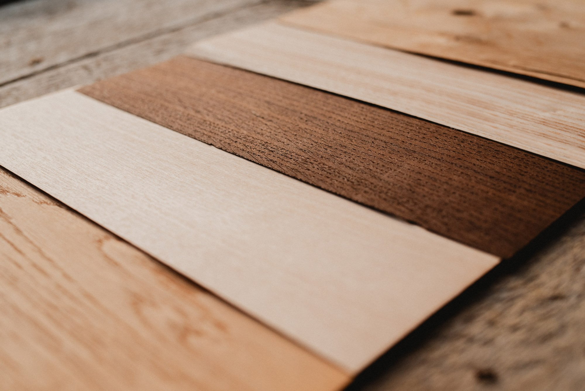 veneer selection natural materials