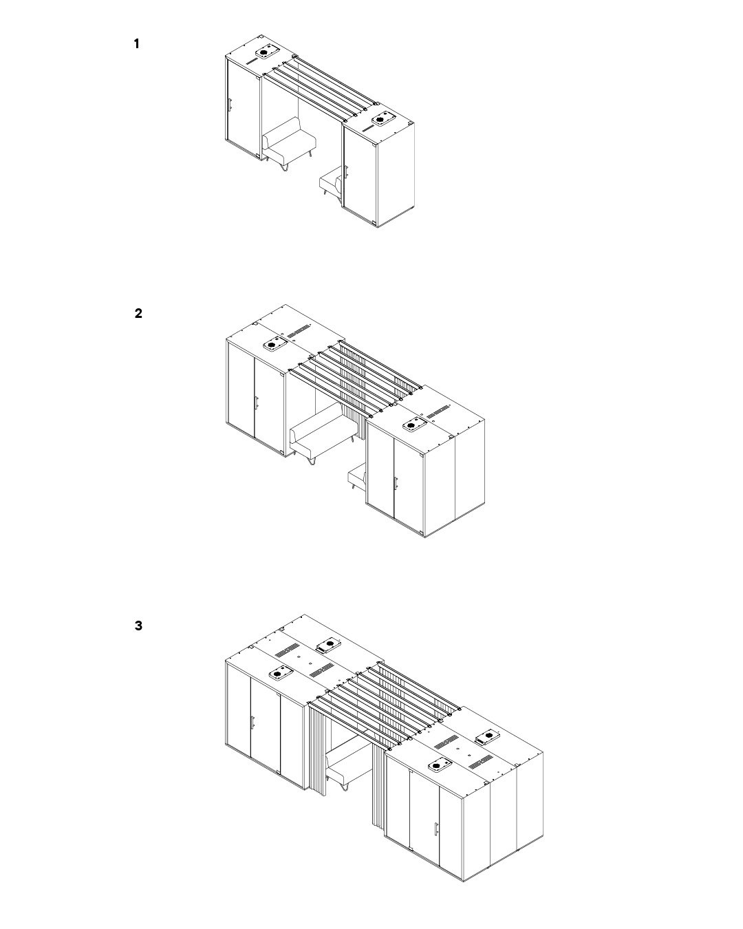 taiga forma layouts isometric only4